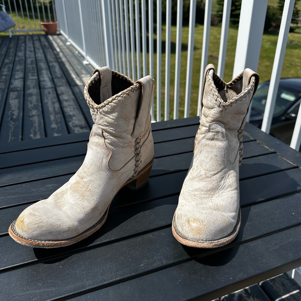 Lane Luxury Cowboy Boots - Plain Jane Shorty (8.5) - Picture 9 of 9